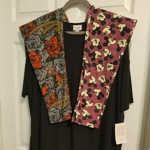 Lularoe Irma (L) with two TC leggings